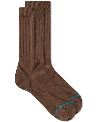 Stance Icon Sock - Brown