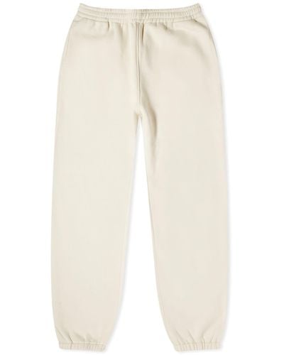 AURALEE Smooth Soft Sweat Trousers - Natural