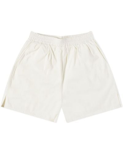 ADANOLA Cotton Shorts - White