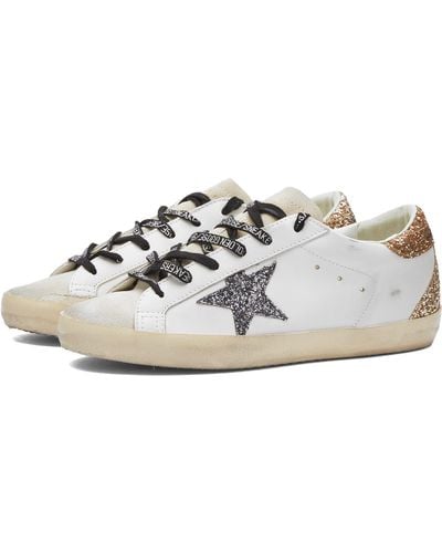 Golden Goose Super Star Leather Trainers - White