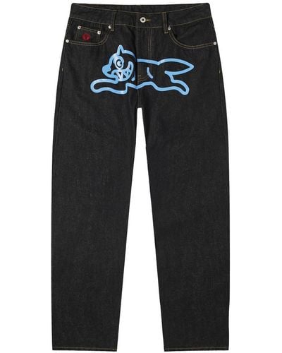 ICECREAM Running Dog Denim Jeans - Black