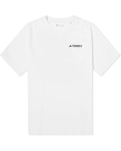 adidas Terrex Mountain 2.0 T-Shirt - White
