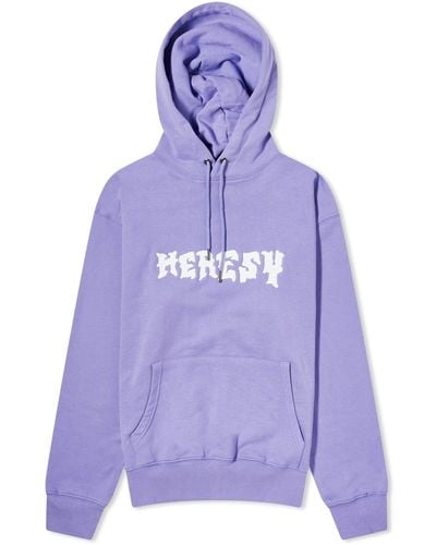 Heresy Crypt Logo Hoodie - Purple