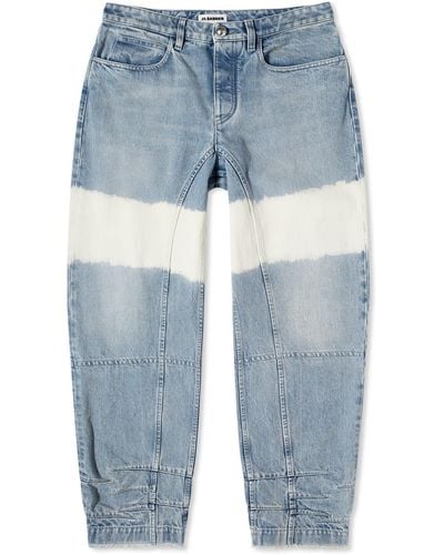 Jil Sander Darts & Seam Jeans - Blue