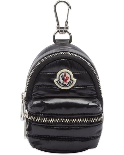 Moncler Kilia Padded Backpack Key Ring - Black