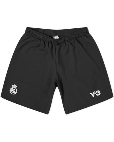 Y-3 X Real Madrid 4Th Goalkeeper Jersey Shorts - Black