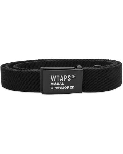 WTAPS 02 Webbed Belt - Black