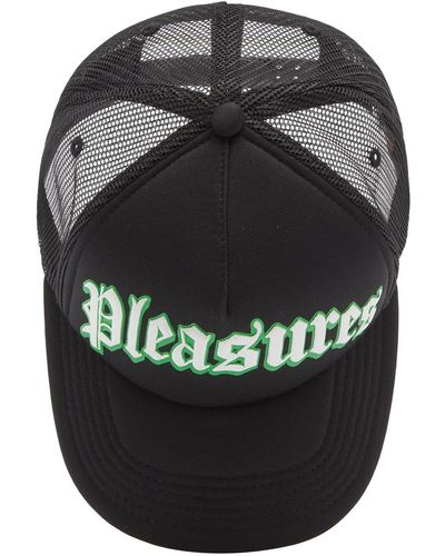 Pleasures Twitch Trucker Cap - Black