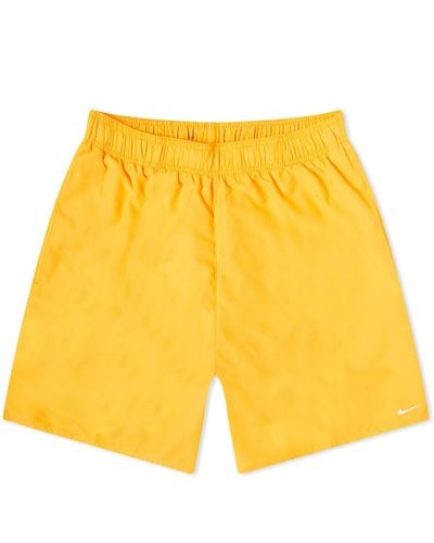 Nike Swim Essential 7" Volley Shorts - Yellow