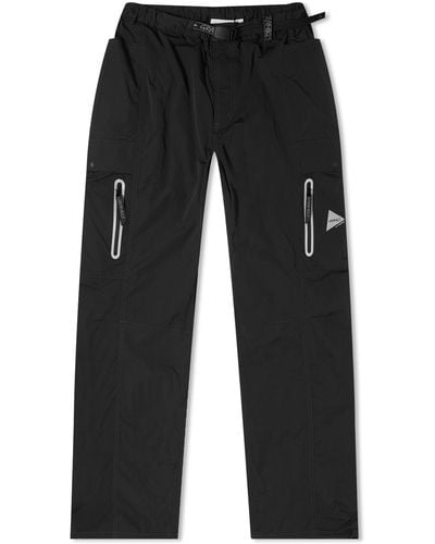 Gramicci X And Wander Patchwork Wind Pants - Black