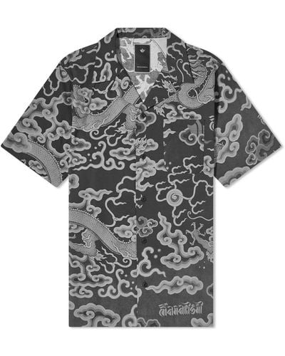 Maharishi Cloud Dragon Vacation Shirt - Gray