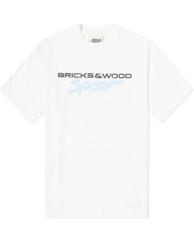 Bricks & Wood Jeep T-Shirt - White
