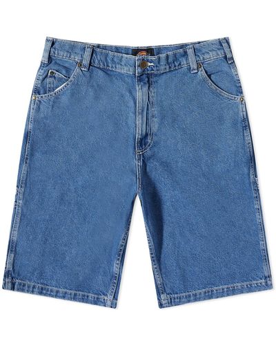 Dickies Garyville Denim Shorts - Blue