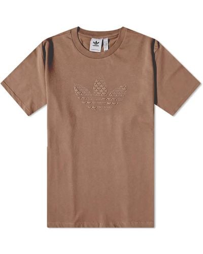 adidas Mono T-Shirt - Brown