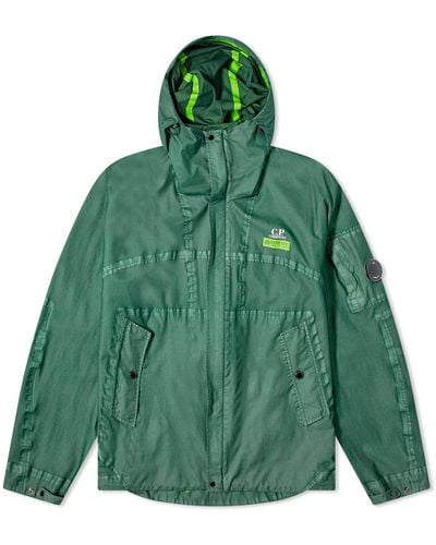 C.P. Company Gore G-Type Hooded Jacket - Green