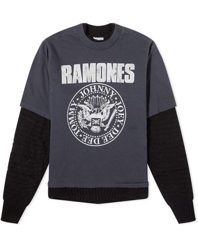 Undercover Ramones Reversible Jumper - Blue