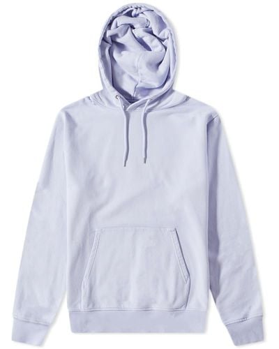 COLORFUL STANDARD Classic Organic Popover Hoodie - Blue