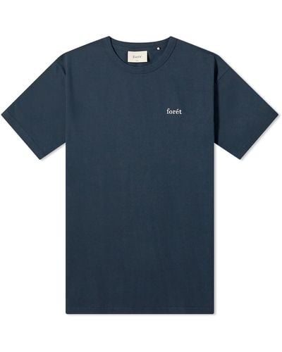 Forét Bass T-Shirt - Blue