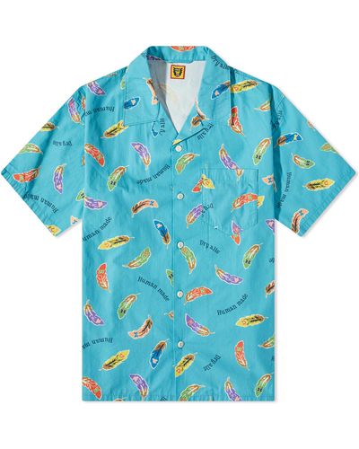 Human Made Feather Aloha Vacation Shirt - Blue