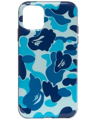 A Bathing Ape Abc Iphone 11 Case - Blue