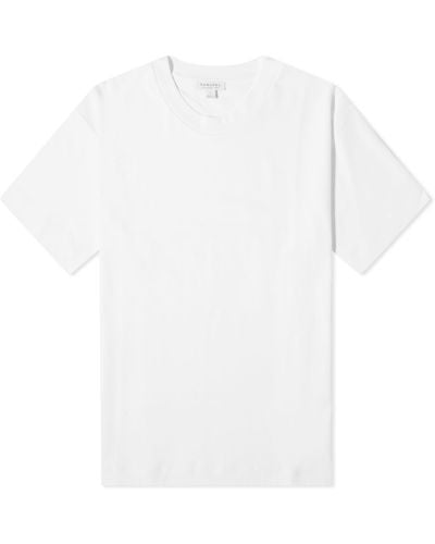 Sunspel Heavy Weight T-Shirt - White
