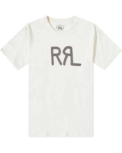 RRL Logo T-Shirt - White
