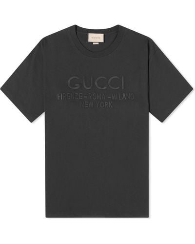 Gucci Tonal Logo T-Shirt - Black