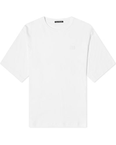 Acne Studios Exford Face T-shirt - White