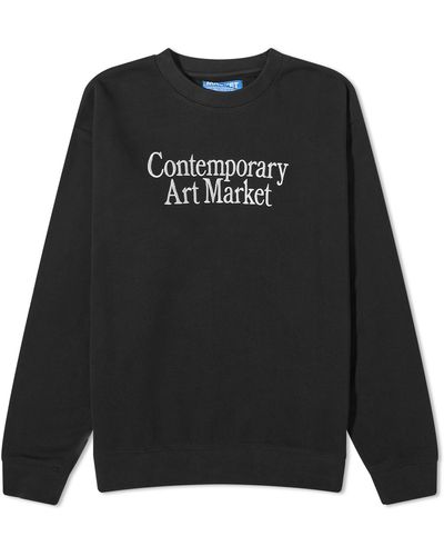 Market Contemporary Art Crew Sweat - Black