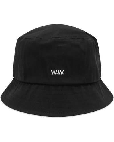 WOOD WOOD Ossian Bucket Hat - Black
