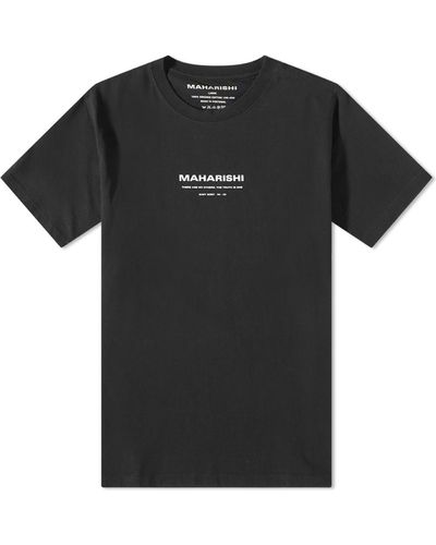 Maharishi Yin Yang Rabbit T-shirt - Black