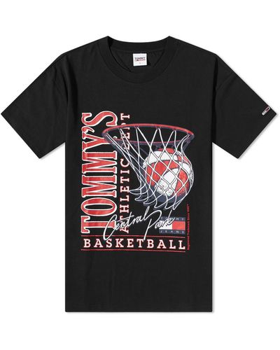Tommy Hilfiger Basketball Vintage T-shirt - Black