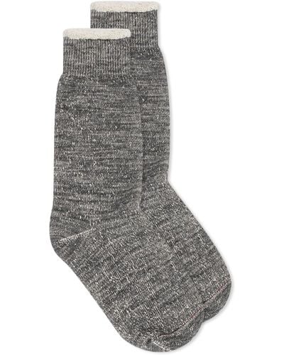 RoToTo Double Face Socks - Grey