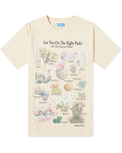 Market Right Path T-Shirt - Natural