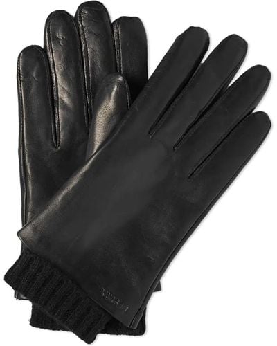 Hestra Megan Leather Gloves - Black