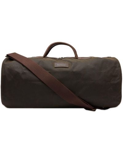 Barbour Wax Holdall - Green