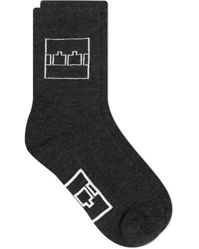 The Trilogy Tapes Come Down Mouse Socks - Black