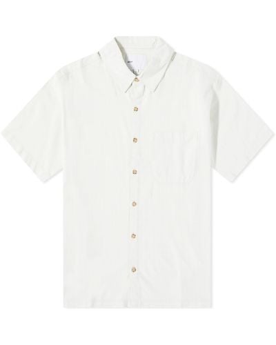Adsum Short Sleeve Breezer Shirt - White