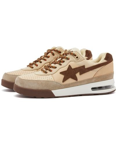 A Bathing Ape Road Sta #1 Trainer - Natural