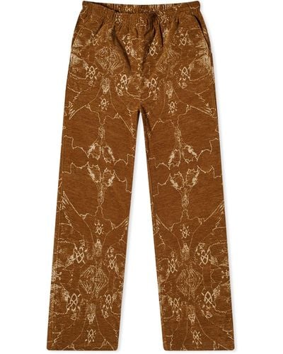 Daily Paper Search Rhythm Track Trousers - Brown