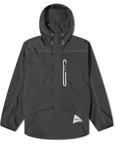 Gramicci X And Wander Patchwork Wind Jacket - Gray