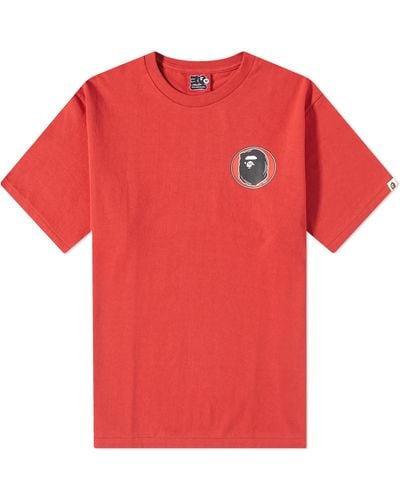 A Bathing Ape 30Th Anniversary T-Shirt 3 - Red