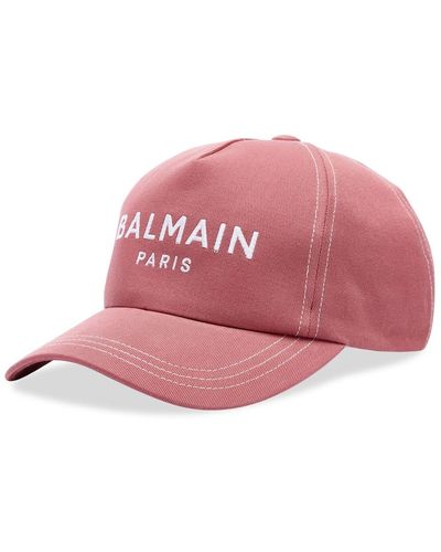 Balmain Logo Cap - Pink