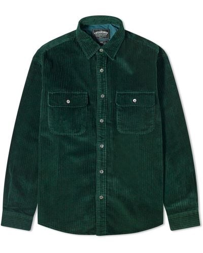 FRIZMWORKS Alternate Corduroy Shirt - Green