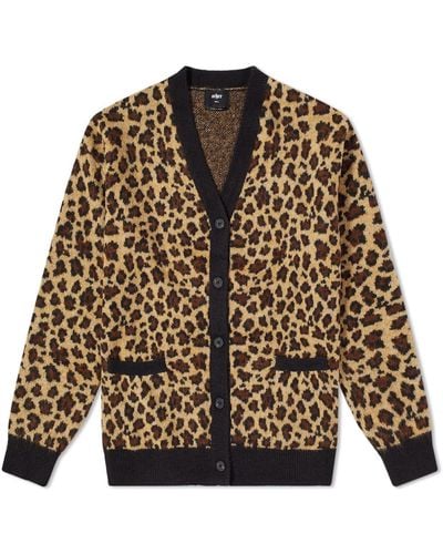 Other Other Leopard Cardigan - Brown
