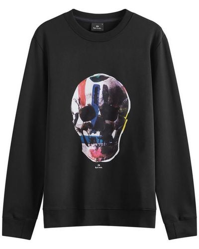 Paul Smith Skull Sweatshirt - Black