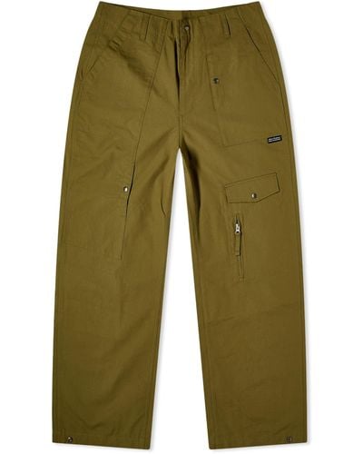 Uniform Bridge Multi Pocket Ripstop Ae Pants - Green