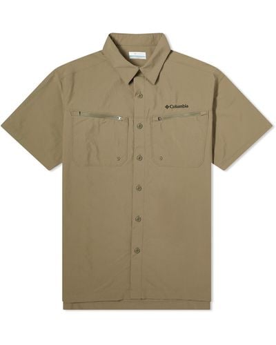 Columbia Mountaindale Outdoor Short Sleeve Shirt - Green