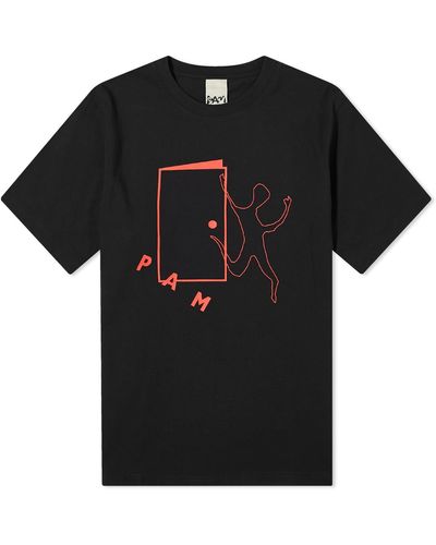 Pam Open Door T-Shirt - Black