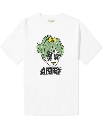 Aries Kiss T-Shirt - Green